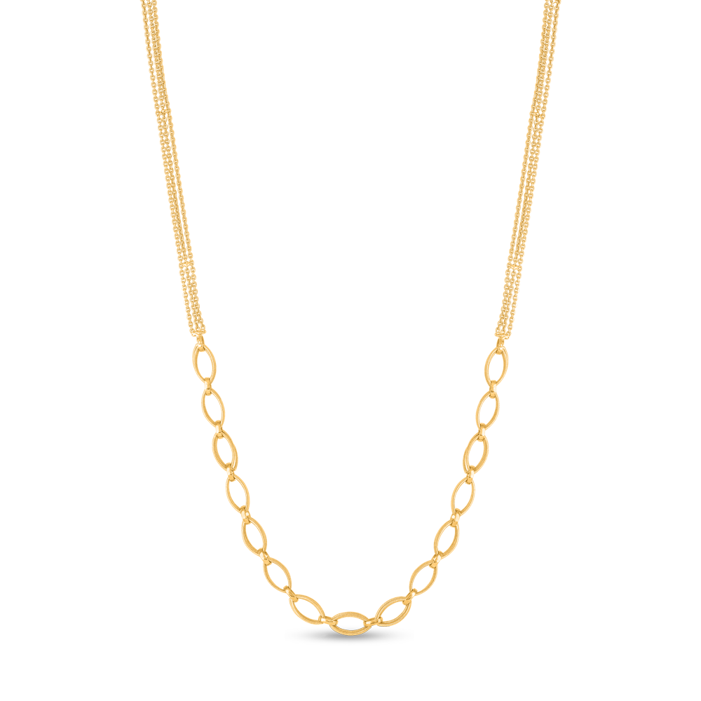 22 Ayar Gündoğumu Altın Zincir | Twist koleksiyonu | 19 İnç 22 Ayar Gündoğumu Altın Zincir | Twist koleksiyonu | 19 İnç