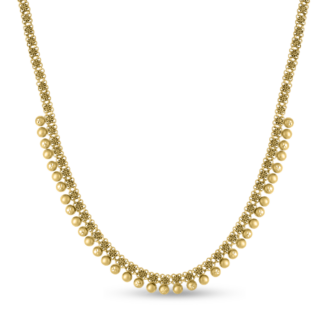 22ct Gold Short Necklace | 16 Inches | Khazana Collection 22ct Gold Short Necklace | 16 Inches | Khazana Collection