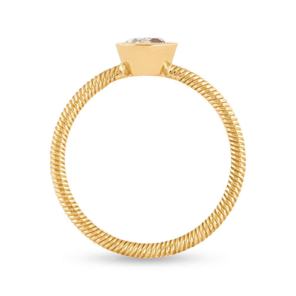 Solo Kahverengi Pırlanta Yüzük Solo Kahverengi Pırlanta Yüzük