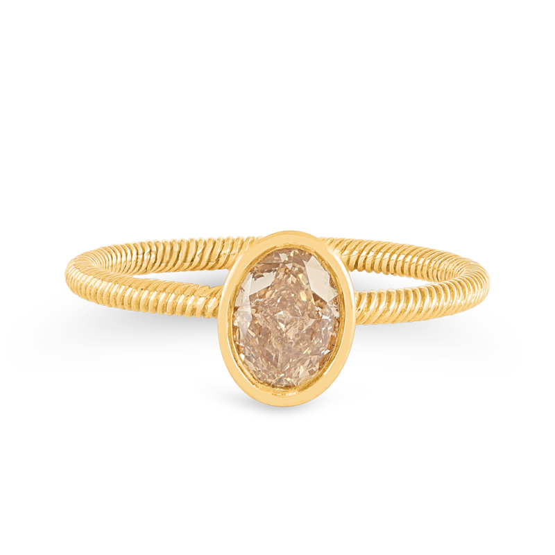 Solo Kahverengi Pırlanta Yüzük Solo Kahverengi Pırlanta Yüzük