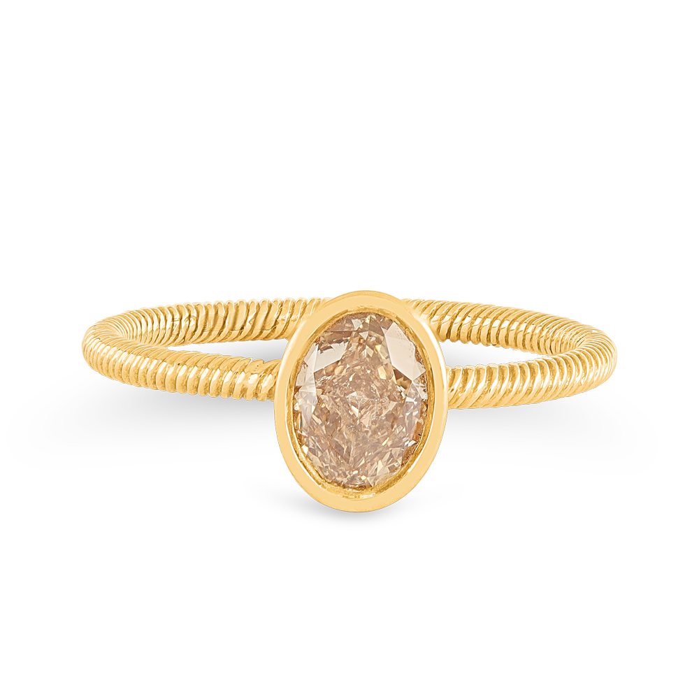 Solo Kahverengi Pırlanta Yüzük Solo Kahverengi Pırlanta Yüzük