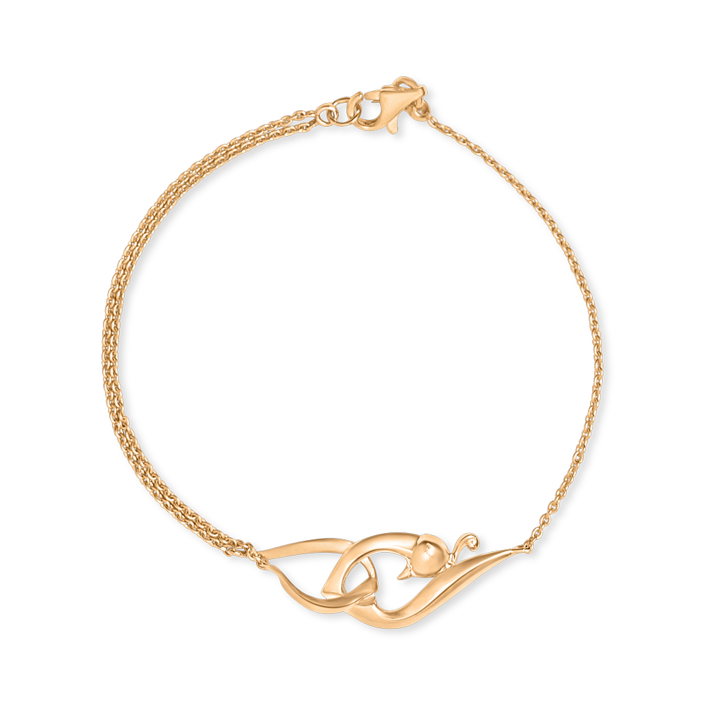 Vinyasa Kollektion 22ct sunrise Gold Armband