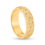 سوار من الذهب عيار 22 قيراط مع ألماس | مقاس M سوار من الذهب عيار 22 قيراط مع ألماس | مقاس M