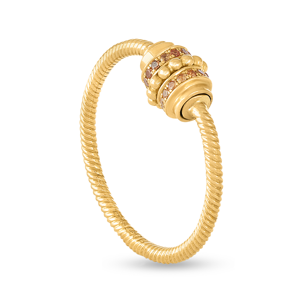 خاتم دواني بالخرز الدواني والياقوت البرتقالي خاتم دواني بالخرز الدواني والياقوت البرتقالي