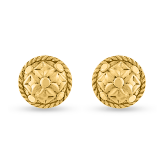 22ct Gold Armari Collection Stud | 9.5mm 22ct Gold Armari Collection Stud | 9.5mm