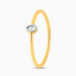 22ct Yellow Gold CZ Ring