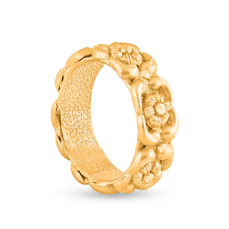 22ct Sunrise Gold Rosettes Collection Ring | Size M