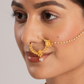 22ct Gold Indian Bridal Nath 22ct Gold Indian Bridal Nath