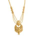 سلسال من الذهب عيار 22 قيراط | مجموعة الورود سلسال من الذهب عيار 22 قيراط | مجموعة الورود