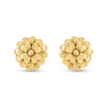 22ct Yellow Gold Flower Earring Studs | 13.5mm 22ct Yellow Gold Flower Earring Studs | 13.5mm