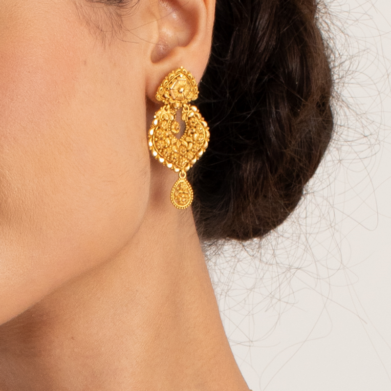 22 Ayar Altın Chand Bali 22 Ayar Altın Chand Bali