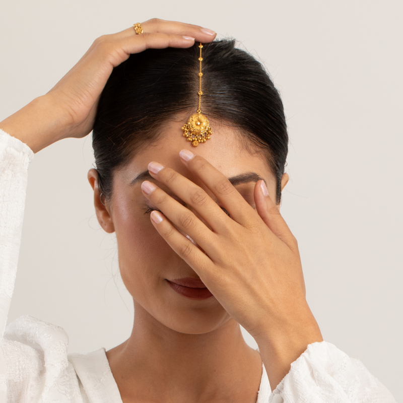 روزيت تكا ذهب عيار 22 قيراط | 6 بوصة روزيت تكا ذهب عيار 22 قيراط | 6 بوصة