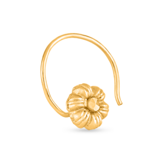 22ct Gold Nose Pin | 5mm 22ct Gold Nose Pin | 5mm