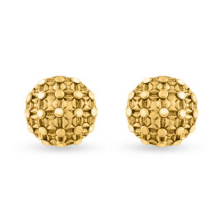 22ct Gold Armari Collection Stud Earring | 15mm 22ct Gold Armari Collection Stud Earring | 15mm