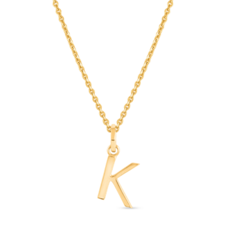 22ct Gold Initial K Pendant 22ct Gold Initial K Pendant