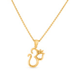 قلادة أوم ذهبية قلادة أوم ذهبية