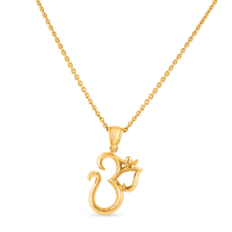 Gold Om Pendant Gold Om Pendant