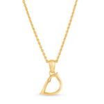 قلادة الحرف الأول D | مجموعة فينياسا قلادة الحرف الأول D | مجموعة فينياسا