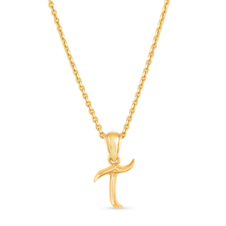 Initial T Pendant | Vinyasa Collection
