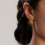 22 Ayar Altın Damla Küpe 22 Ayar Altın Damla Küpe