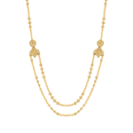 İki Katlı 22 Ayar Sunrise Altın Rozet Kolye İki Katlı 22 Ayar Sunrise Altın Rozet Kolye