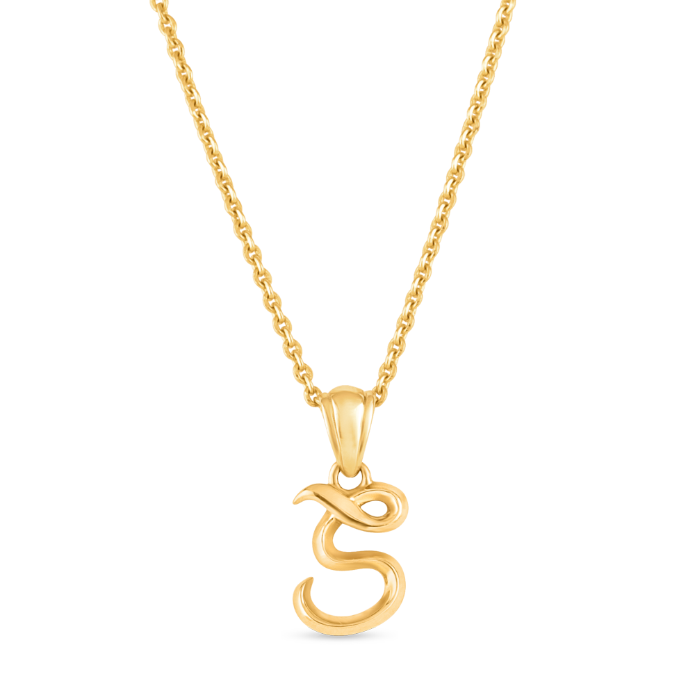Baş Harfi S Kolye | Vinyasa Koleksiyonu Baş Harfi S Kolye | Vinyasa Koleksiyonu