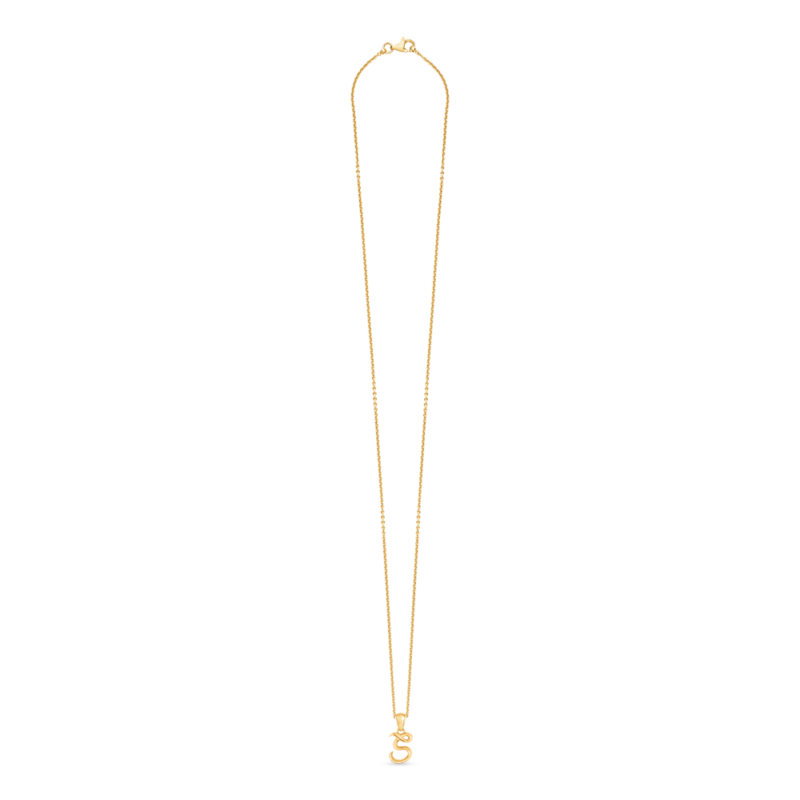 Initial S Pendant | Vinyasa Collection