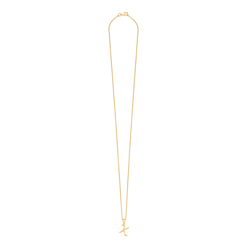 22 Ayar Gündoğumu Altın Baş Harfi K Kolye | Vinyasa Koleksiyonu 22 Ayar Gündoğumu Altın Baş Harfi K Kolye | Vinyasa Koleksiyonu