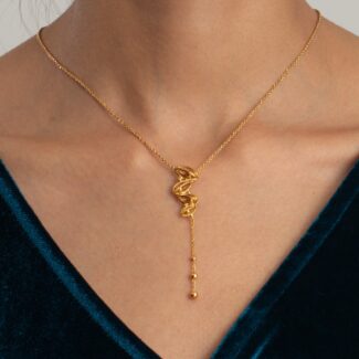 Necklace in 22ct Sunrise Gold | 18.5 Inches Necklace in 22ct Sunrise Gold | 18.5 Inches