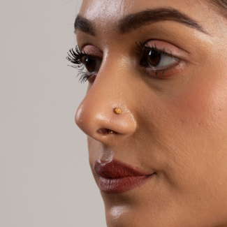 22ct Gold Nose Pin | Rosette Collection | 4mm
