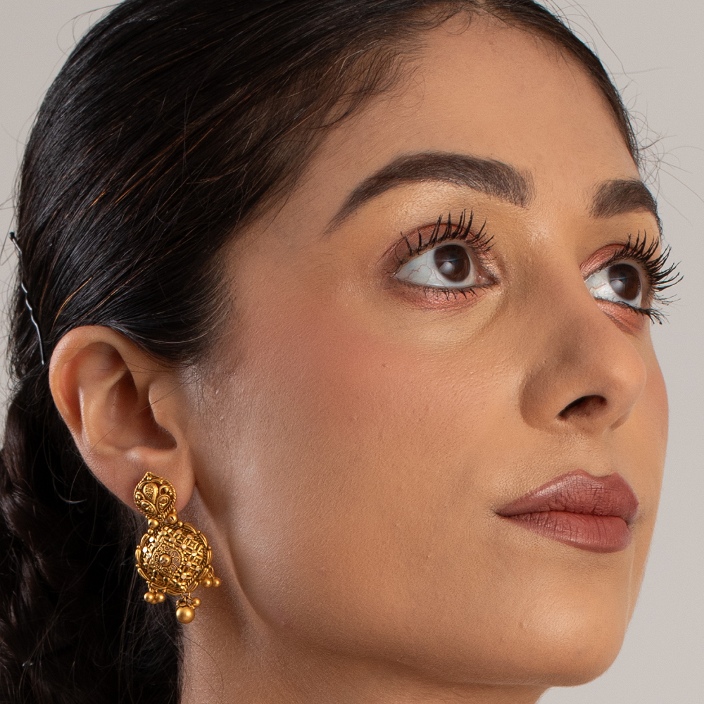 22 Ayar Altın Küpe 22 Ayar Altın Küpe