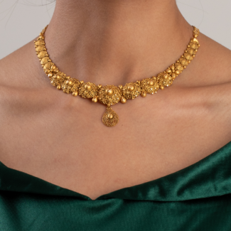 22ct Gold Antique Style Choker | Armari Collection 22ct Gold Antique Style Choker | Armari Collection