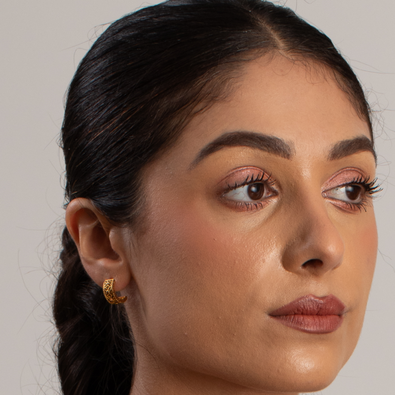 22ct Gold Armari Reifen Ohrring | 6mm 22ct Gold Armari Reifen Ohrring | 6mm