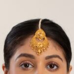 سلسلة تكا ذهب عيار 22 قيراط مع سلسلة لؤلؤ | 6 بوصة سلسلة تكا ذهب عيار 22 قيراط مع سلسلة لؤلؤ | 6 بوصة