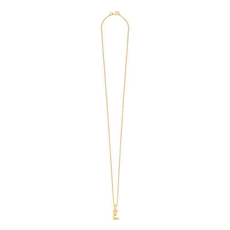 22 Ayar Gündoğumu Altın E Harfli Kolye 22 Ayar Gündoğumu Altın E Harfli Kolye