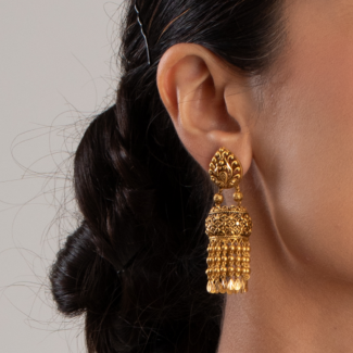 22ct Gold Armari Jhumkha Earring 22ct Gold Armari Jhumkha Earring