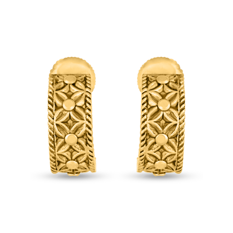 22ct Gold Armari Reifen Ohrring | 6mm 22ct Gold Armari Reifen Ohrring | 6mm