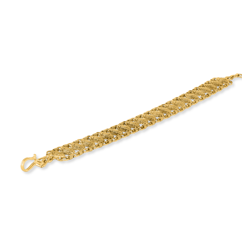 سوار من الذهب عيار 22 قيراط لها | 7 بوصة سوار من الذهب عيار 22 قيراط لها | 7 بوصة