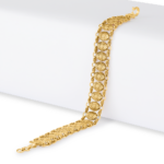 سوار من الذهب عيار 22 قيراط لها | 7 بوصة سوار من الذهب عيار 22 قيراط لها | 7 بوصة