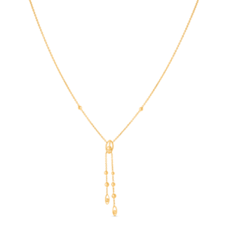 22ct Sunrise Gold Lariat Necklace 22ct Sunrise Gold Lariat Necklace