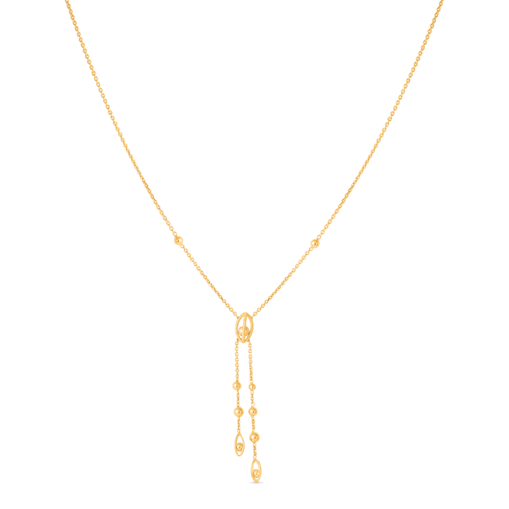 22 Ayar Gündoğumu Altın Lariat Kolye 22 Ayar Gündoğumu Altın Lariat Kolye