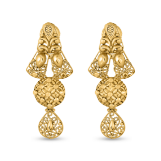 22ct Gold Drop Earring