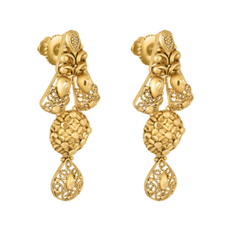 22ct Gold Drop Earring