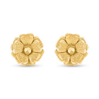 22ct Gold Rosette Stud | Diameter 12mm 22ct Gold Rosette Stud | Diameter 12mm