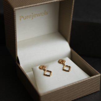 22ct Gold Dhwani Collection Drop Earring 22ct Gold Dhwani Collection Drop Earring