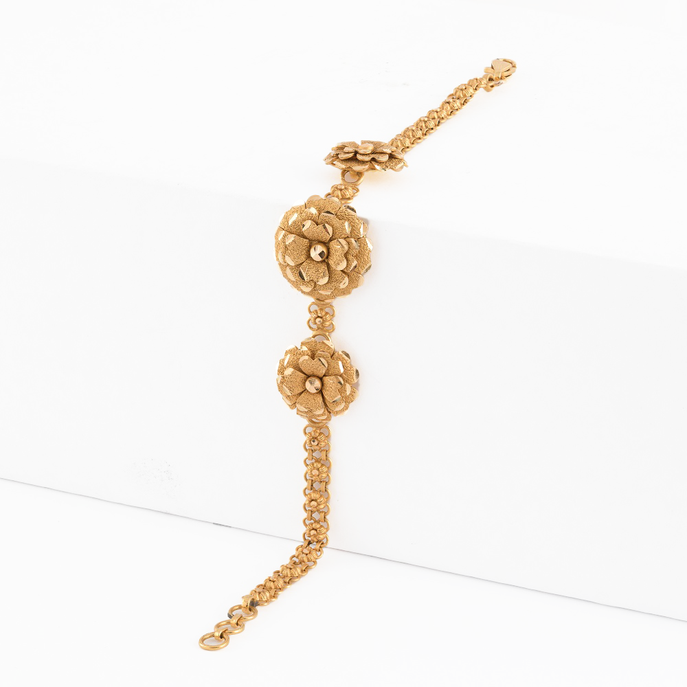 Tri Rosettes Bracelet