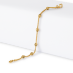 سوار من الذهب عيار 22 قيراط لها | 7 بوصة سوار من الذهب عيار 22 قيراط لها | 7 بوصة