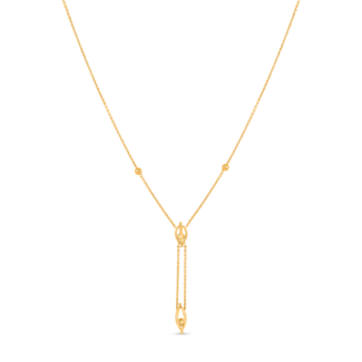 22ct Sunrise Gold Elchi Drop Necklace 22ct Sunrise Gold Elchi Drop Necklace