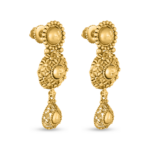 22 Ayar Altın Damla Küpe 22 Ayar Altın Damla Küpe