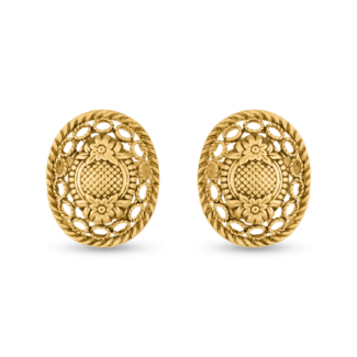22ct Gold Antique Finish stud | Armari Collection 22ct Gold Antique Finish stud | Armari Collection